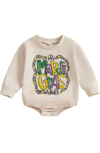 Mardi Gras bubble 6-12 Months Final Sale